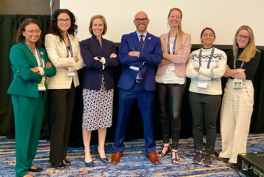 Amanda Kallen, MD in group photo with colleagues