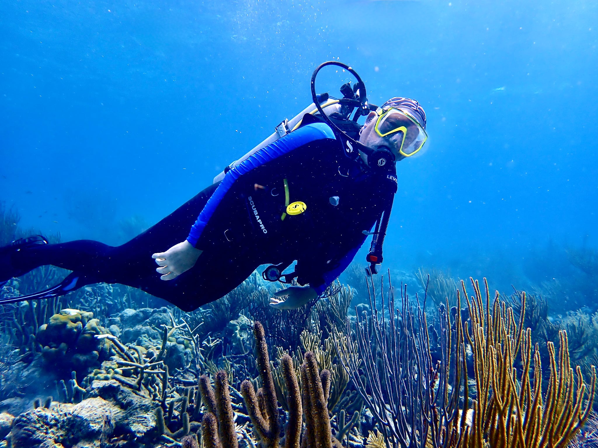 Ira Bernstein, MD scuba diving