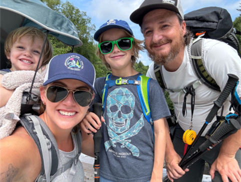 Amanda Kallen and family