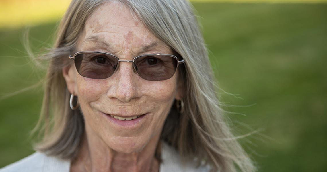 Portrait of Lynne Niebling, COVID-19 Vaccine trial participant.
