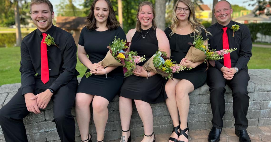 Group photo of the CVPH Radiology School graduating class of 2022