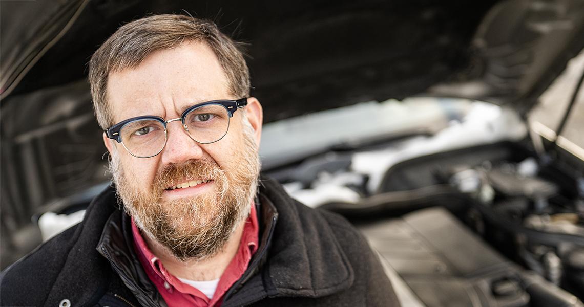 Portrait of Ian Campbell.