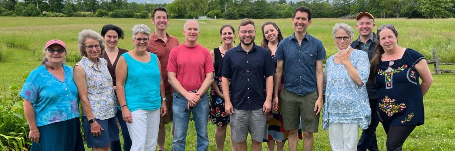 GME Hospice and Palliative Care Residency faculty outside.