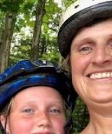 Cindy Noyes, MD with her child