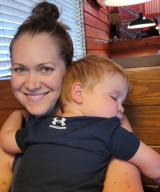 Photo of fellow with son