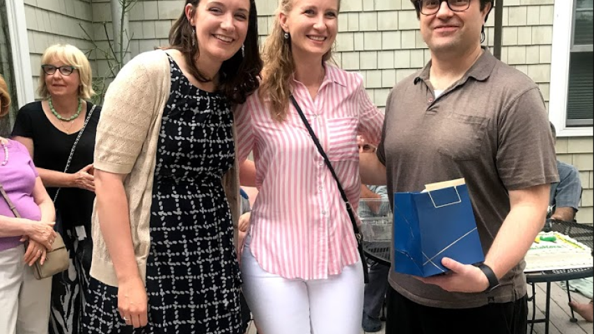 Dr. Marta Kokoszynska and Dr. Katie Menson Graduation 2019