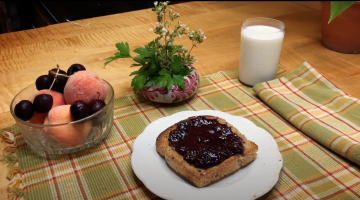 YouTube screenshot of blueberry chia seed jam